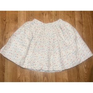 Bonpoint Suzon Skirt Pleated Cotton Women’s XS 0-4 NWOT Pink Floral